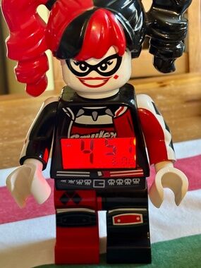 HARLEY QUINN figure Digital Alarm Clock, The LEGO Batman Movie 9009310